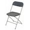 Atlas Commercial Products TitanPRO Plastic Folding Chair, Dark Gray PFC2DGRY - alternate 1